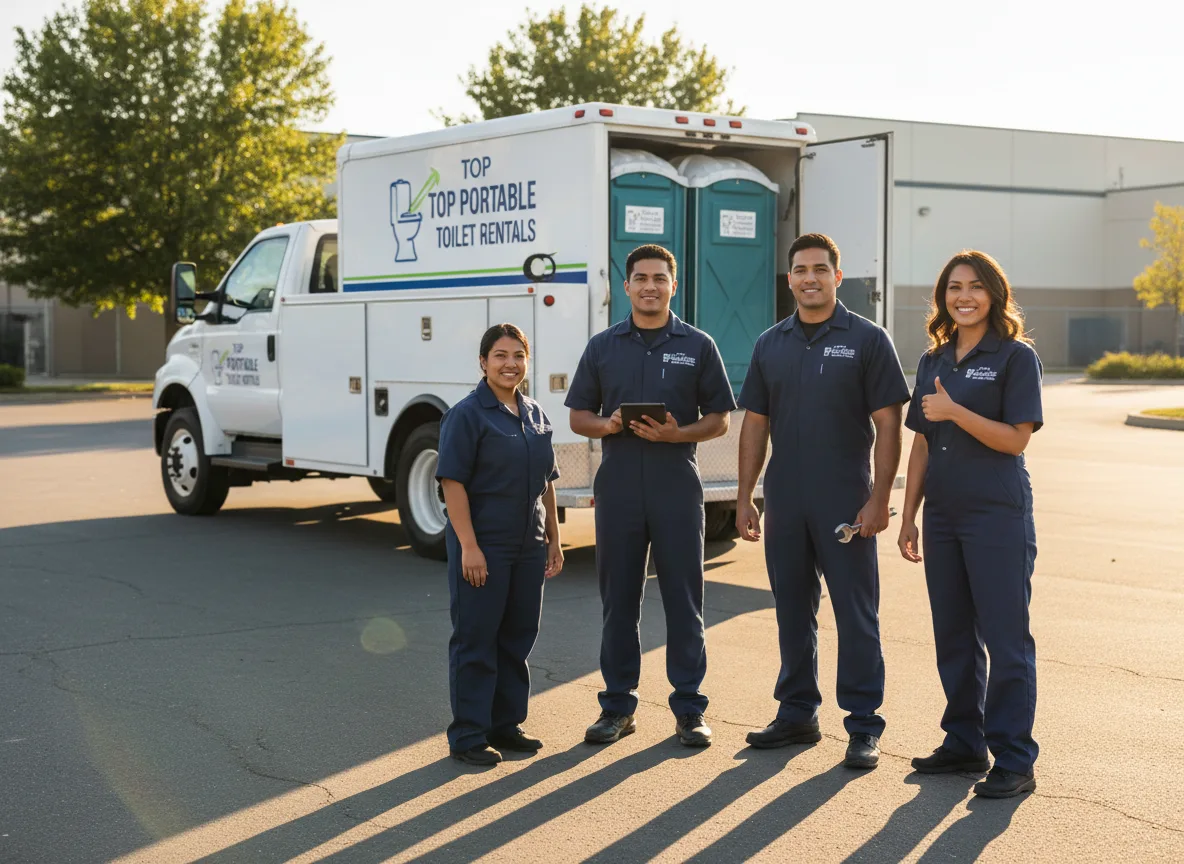 Short Term Porta Potty Rental company in Monroe Center, IL